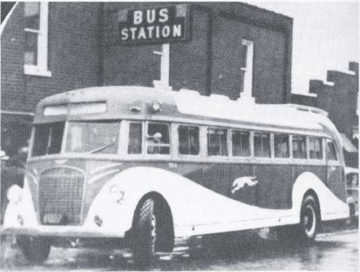 Cason’s Garage after Cason and Miller had sold to Greyhound, circa 1930.