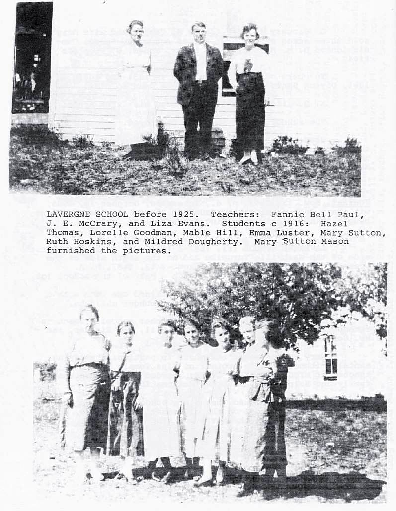 1925 La Vergne School Rutherford County Tennessee Historical Society